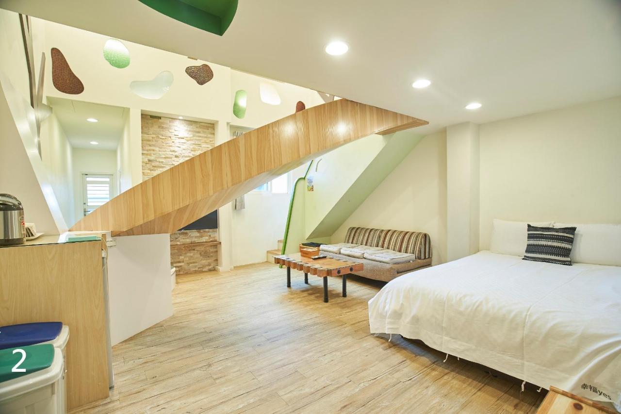 Happiness Yes Inn Luodong Exteriör bild