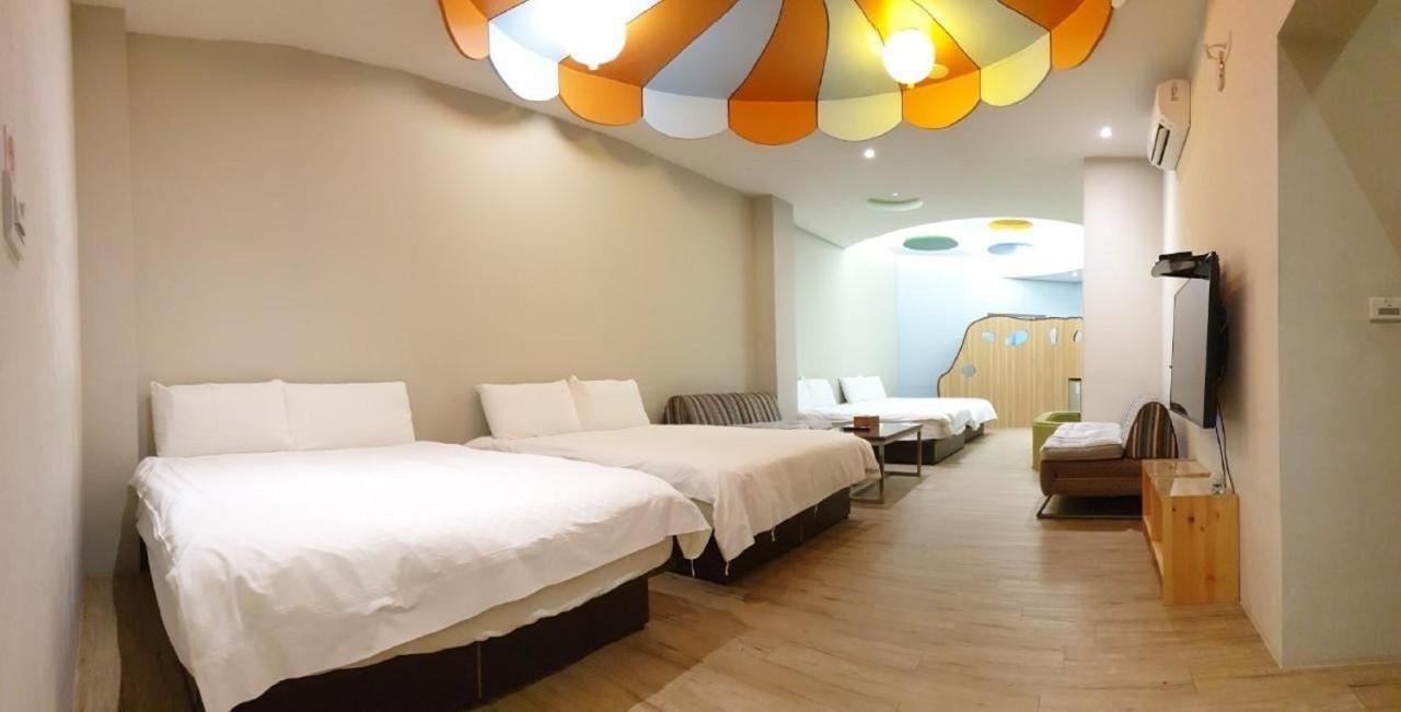Happiness Yes Inn Luodong Exteriör bild
